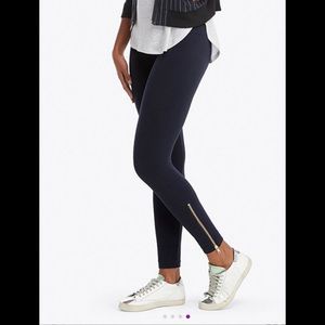 Spanx seamless side zip leggings NWT